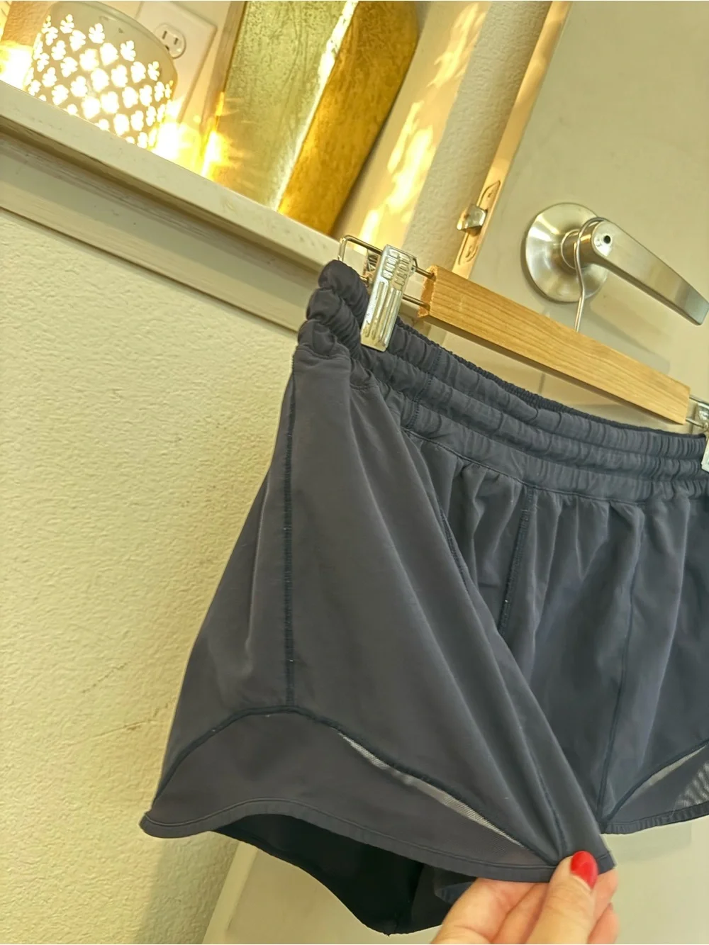 lululemon athletica Navy Blue Athletic Shorts